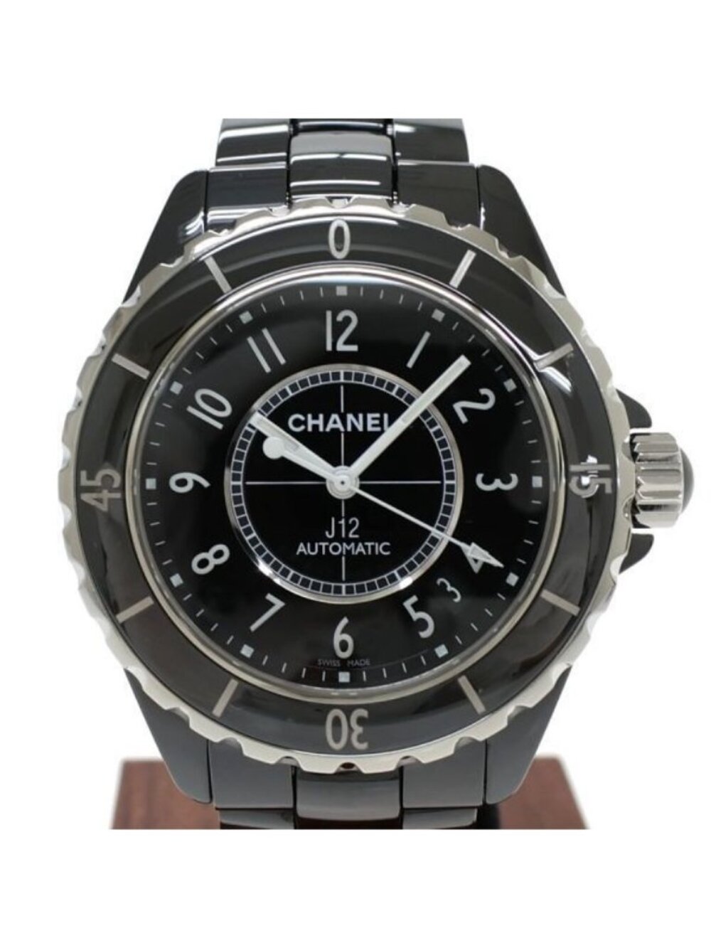 Chanel 38 Watch Black